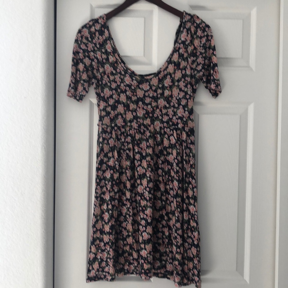 Floral babydoll dress